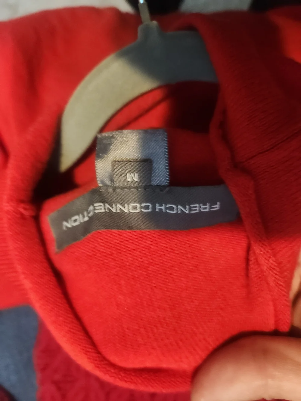 French Connection Red Turtleneck Sweater